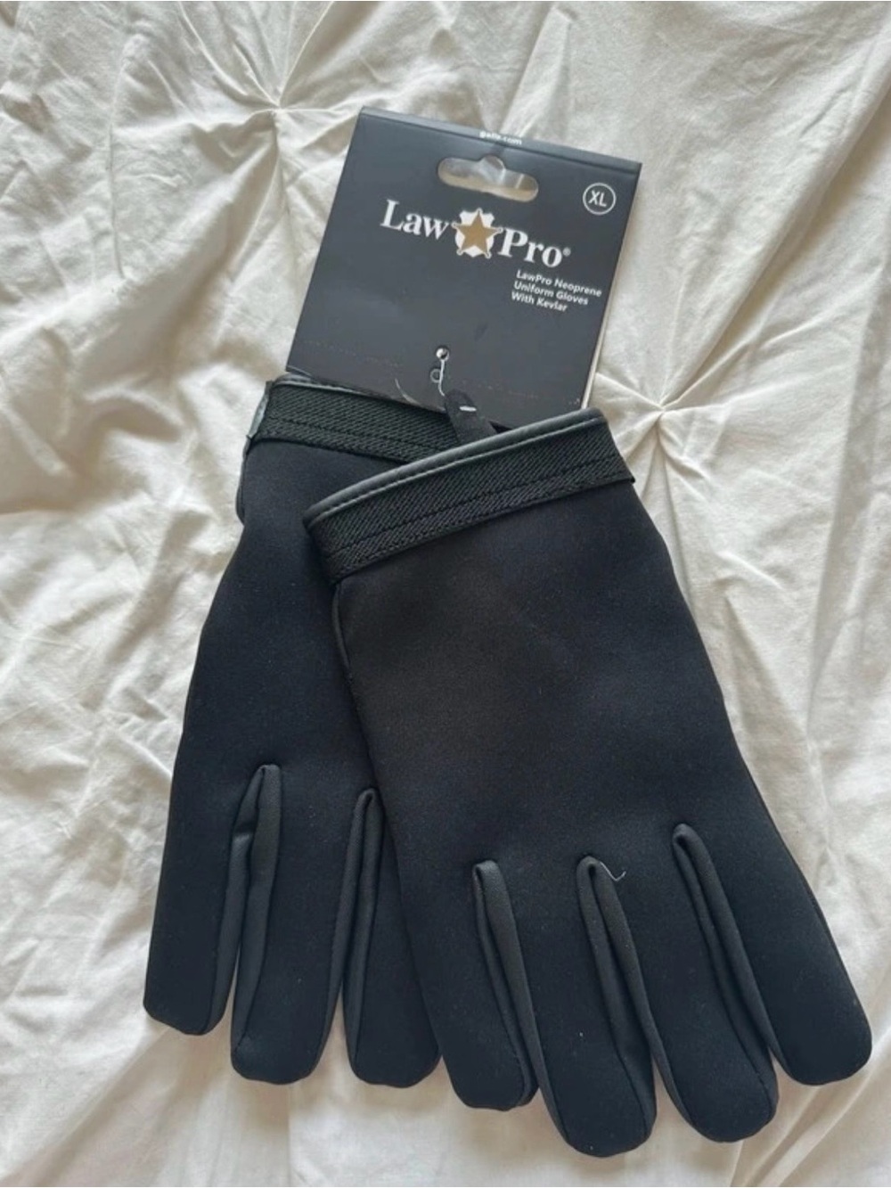 Black Neoprene Utility Gloves - Men's XL